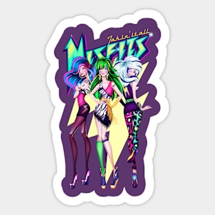 MASTER THE MISFITS Sticker